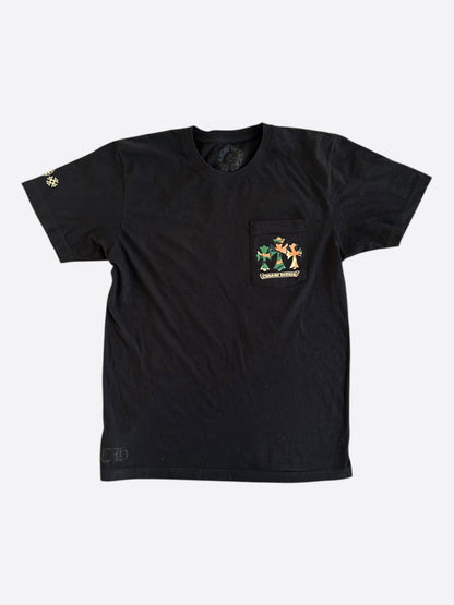 Chrome Hearts Black Camouflage Horseshoe Logo T-Shirt