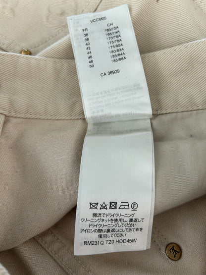 Louis Vuitton Beige Monogram Carpenter Pants