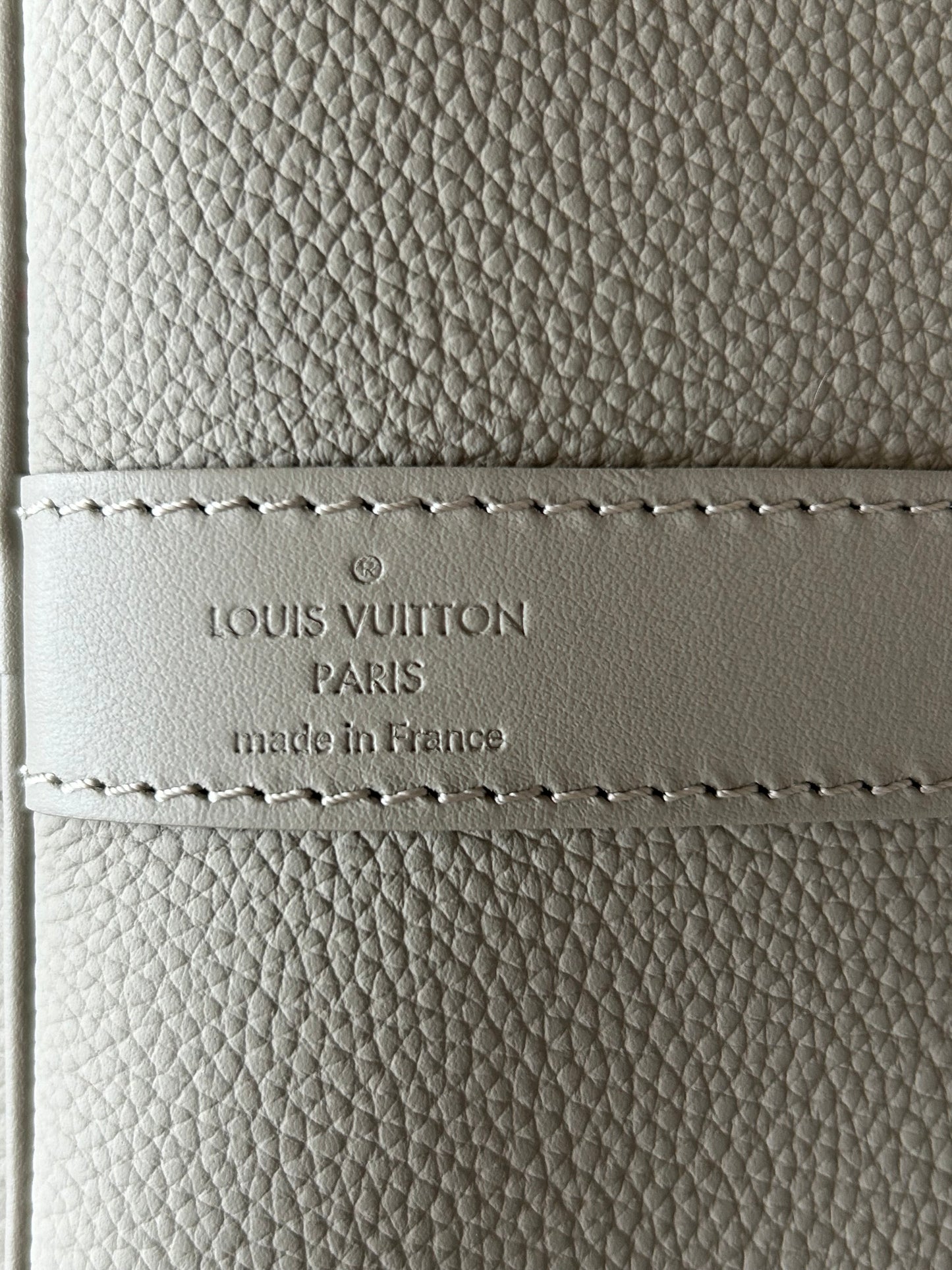 Louis Vuitton Khaki Aerogram Keepall 50