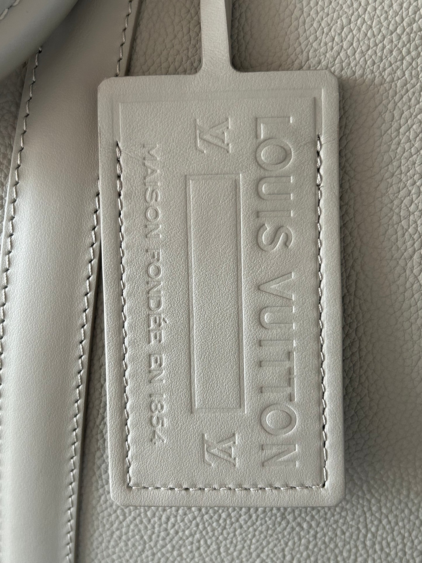 Louis Vuitton Khaki Aerogram Keepall 50