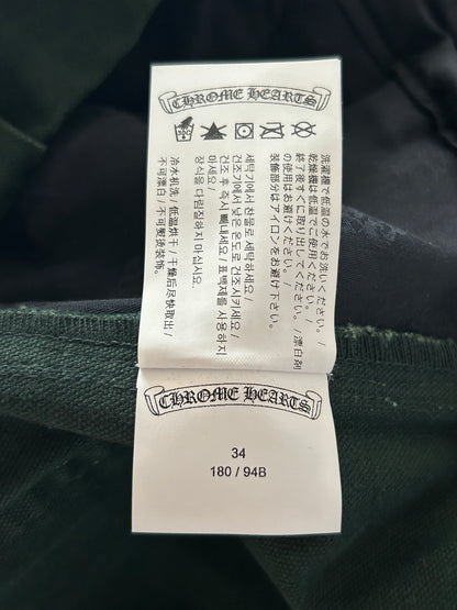 Chrome Hearts Green Carpenter Pants