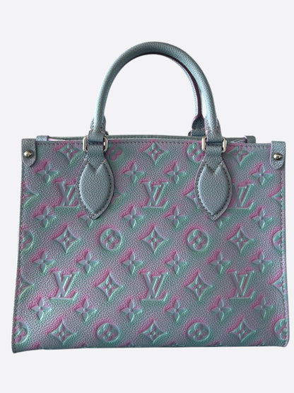 Louis Vuitton Blue & Purple Stardust Empreinte Monogram OnTheGo PM