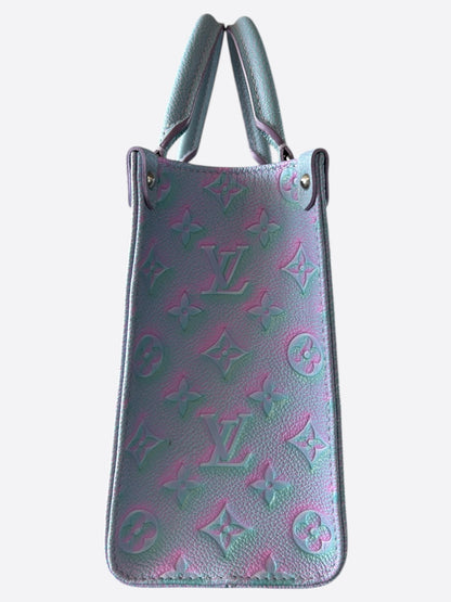 Louis Vuitton Blue & Purple Stardust Empreinte Monogram OnTheGo PM