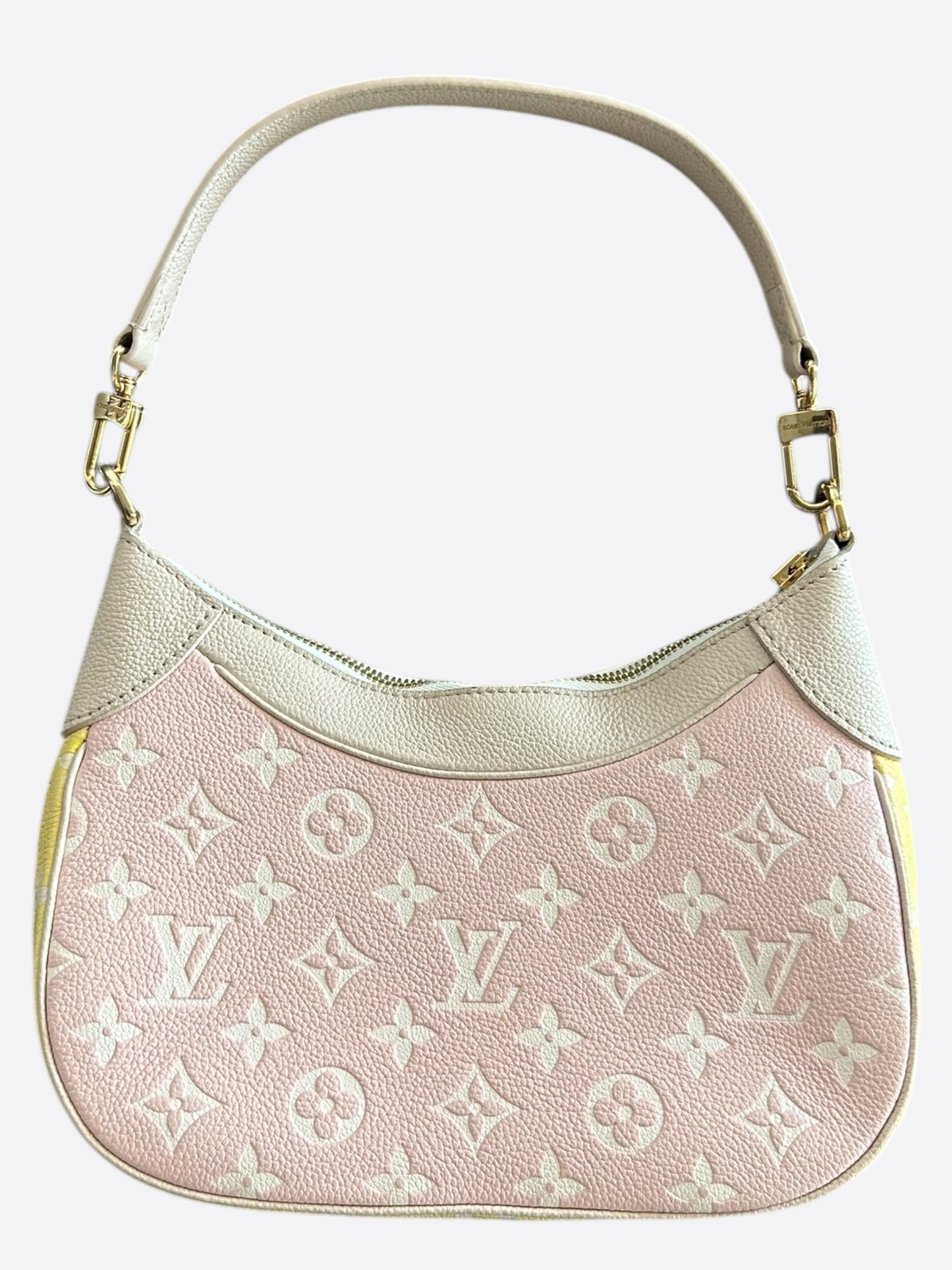 Louis Vuitton Beige & Pink Empreinte Monogram Spring In The City Bagatelle NM