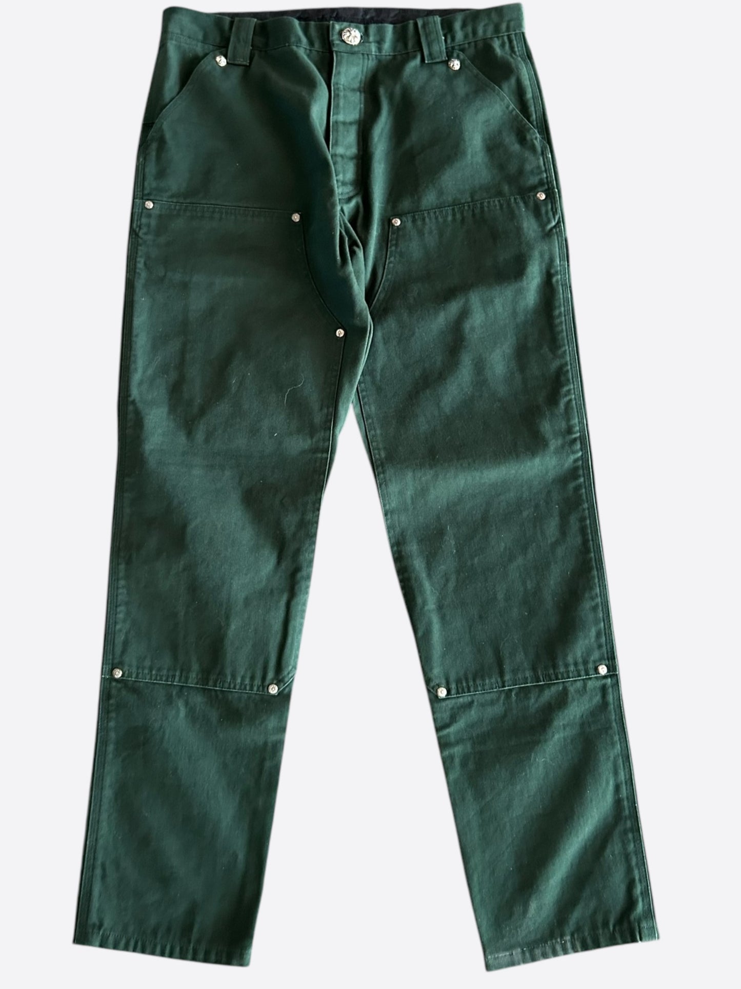 Chrome Hearts Green Carpenter Pants