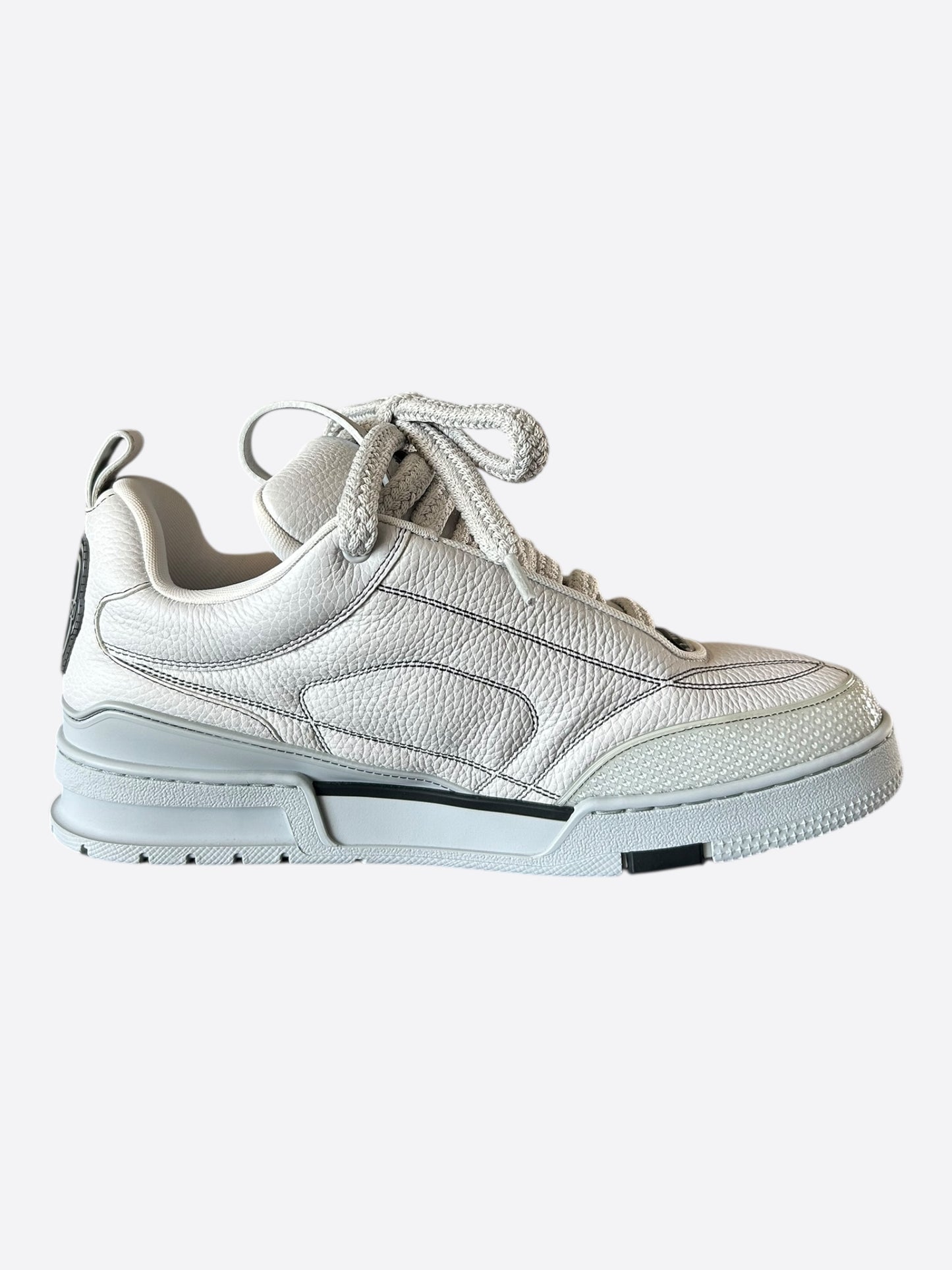 Louis Vuitton White & Grey Skate Trainers
