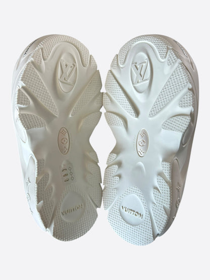 Louis Vuitton White Shark Clog