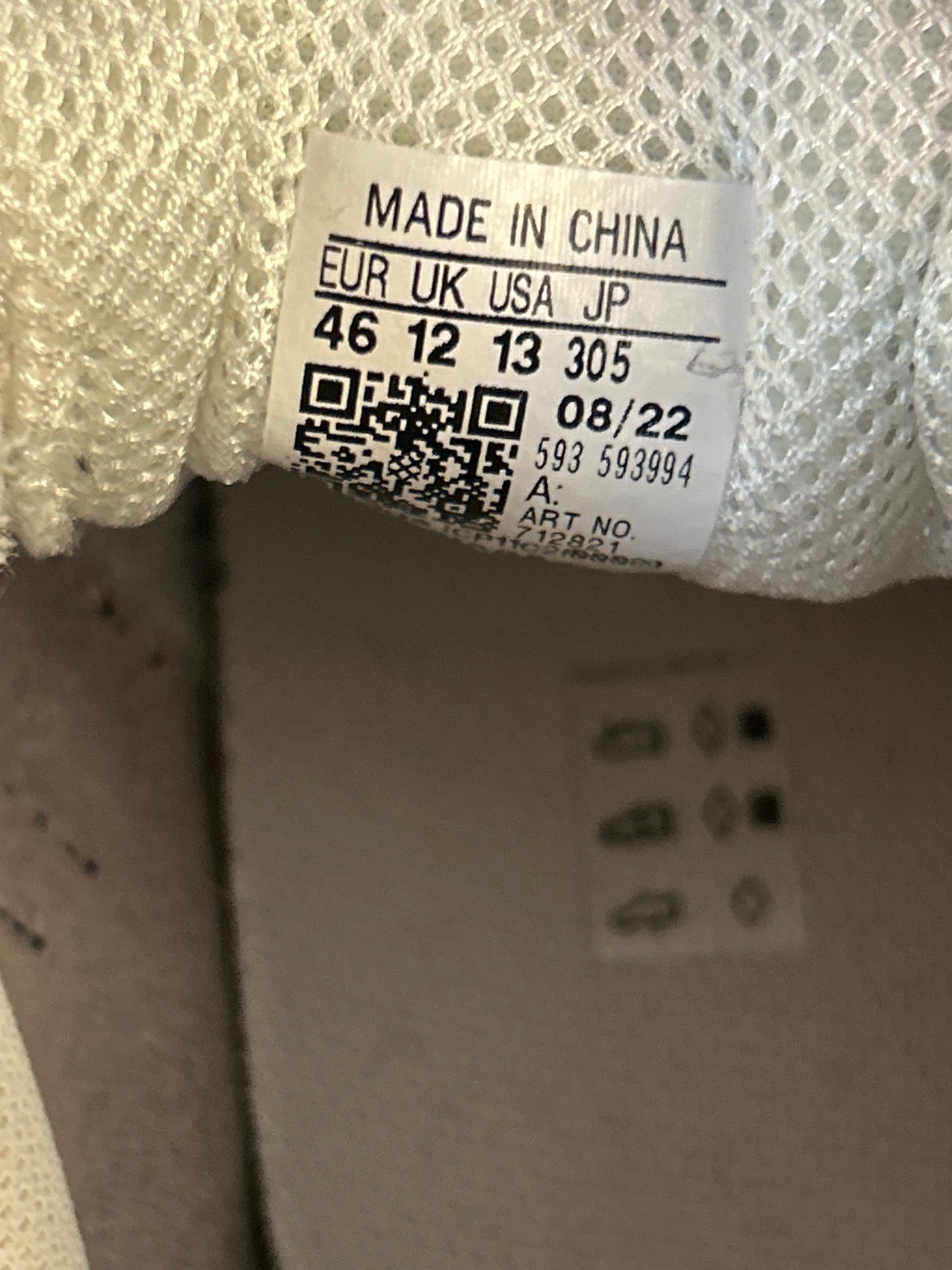 Balenciaga Adidas White & Black Triple S Sneakers