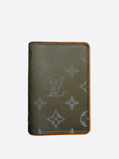 Louis Vuitton Silver Titanium Monogram Pocket Organizer