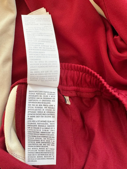 Gucci Red & White Original Gucci Logo Trackpants