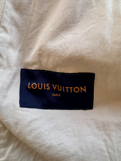 Louis Vuitton Beige Monogram Workwear Sherpa Jacket