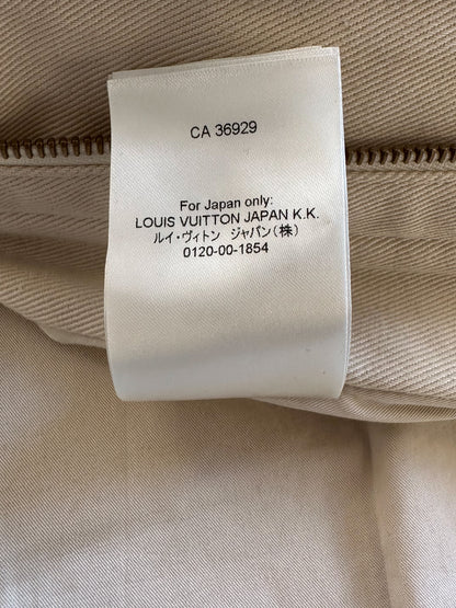 Louis Vuitton Beige Monogram Workwear Sherpa Jacket