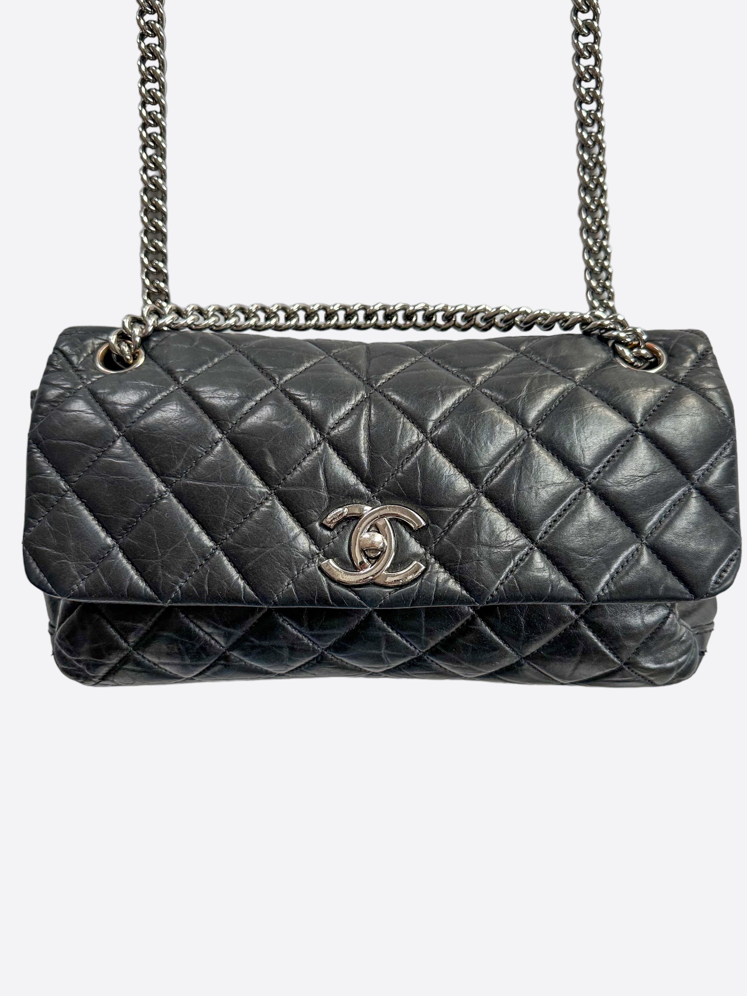 Chanel 3 outlet compartment bag