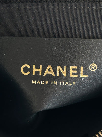 Chanel Black Quilted Lambskin Small Hobo Bag