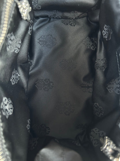 Chrome Hearts Black Stencil Mochita Bag