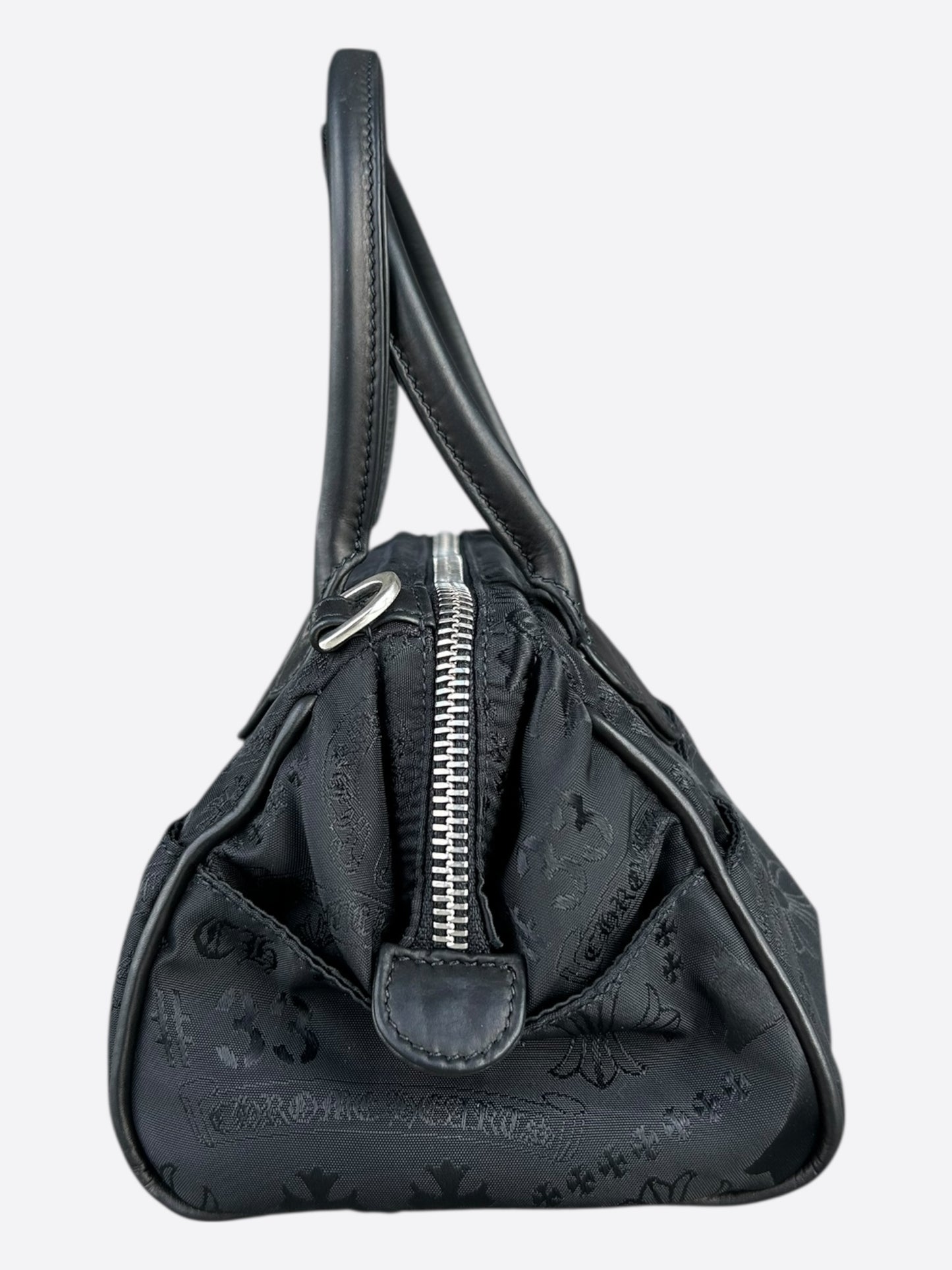 Chrome Hearts Black Stencil Mochita Bag