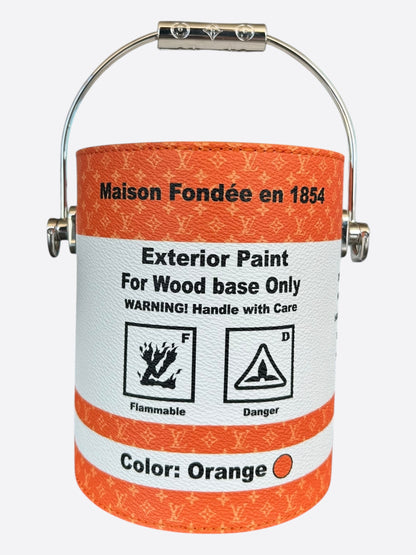 Louis Vuitton Orange Paint Can Bag