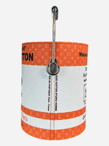 Louis Vuitton Orange Paint Can Bag
