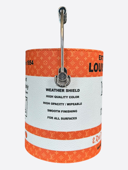 Louis Vuitton Orange Paint Can Bag