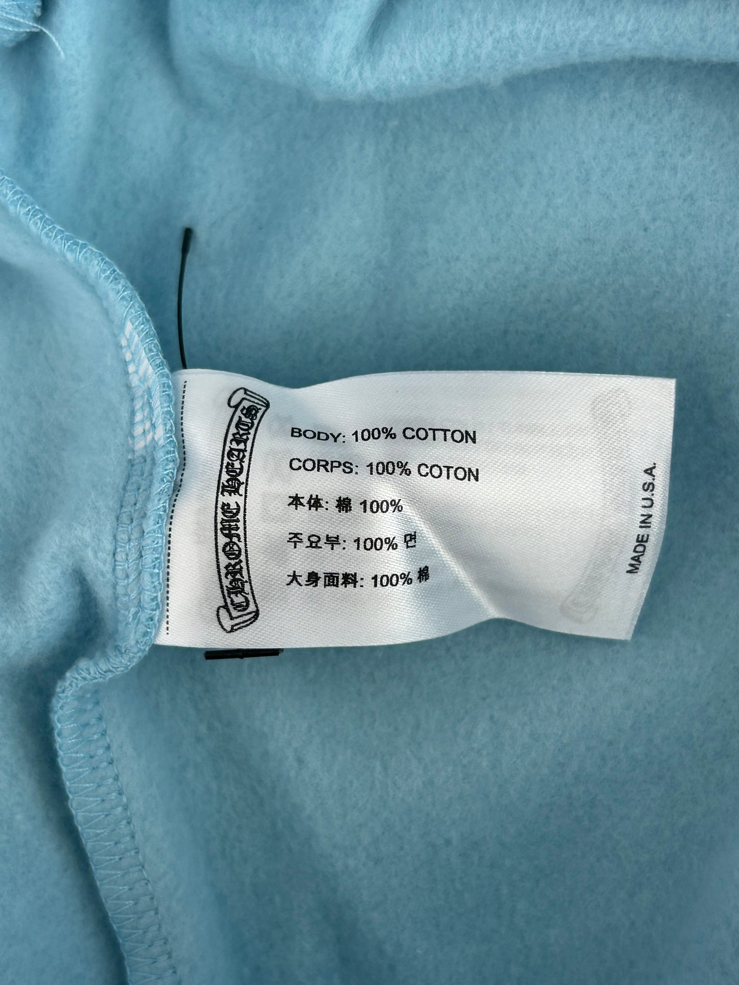 Chrome Hearts Blue Miami Art Basel Exclusive Sweatpants