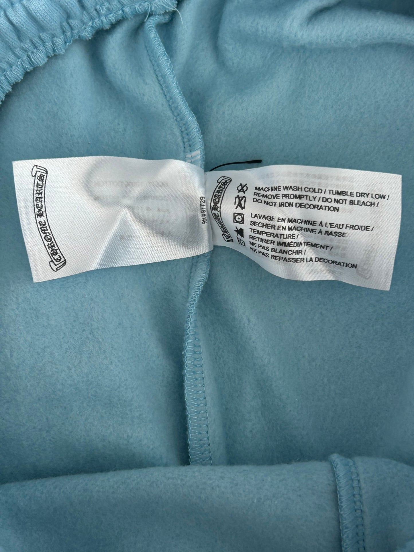 Chrome Hearts Blue Miami Art Basel Exclusive Sweatpants