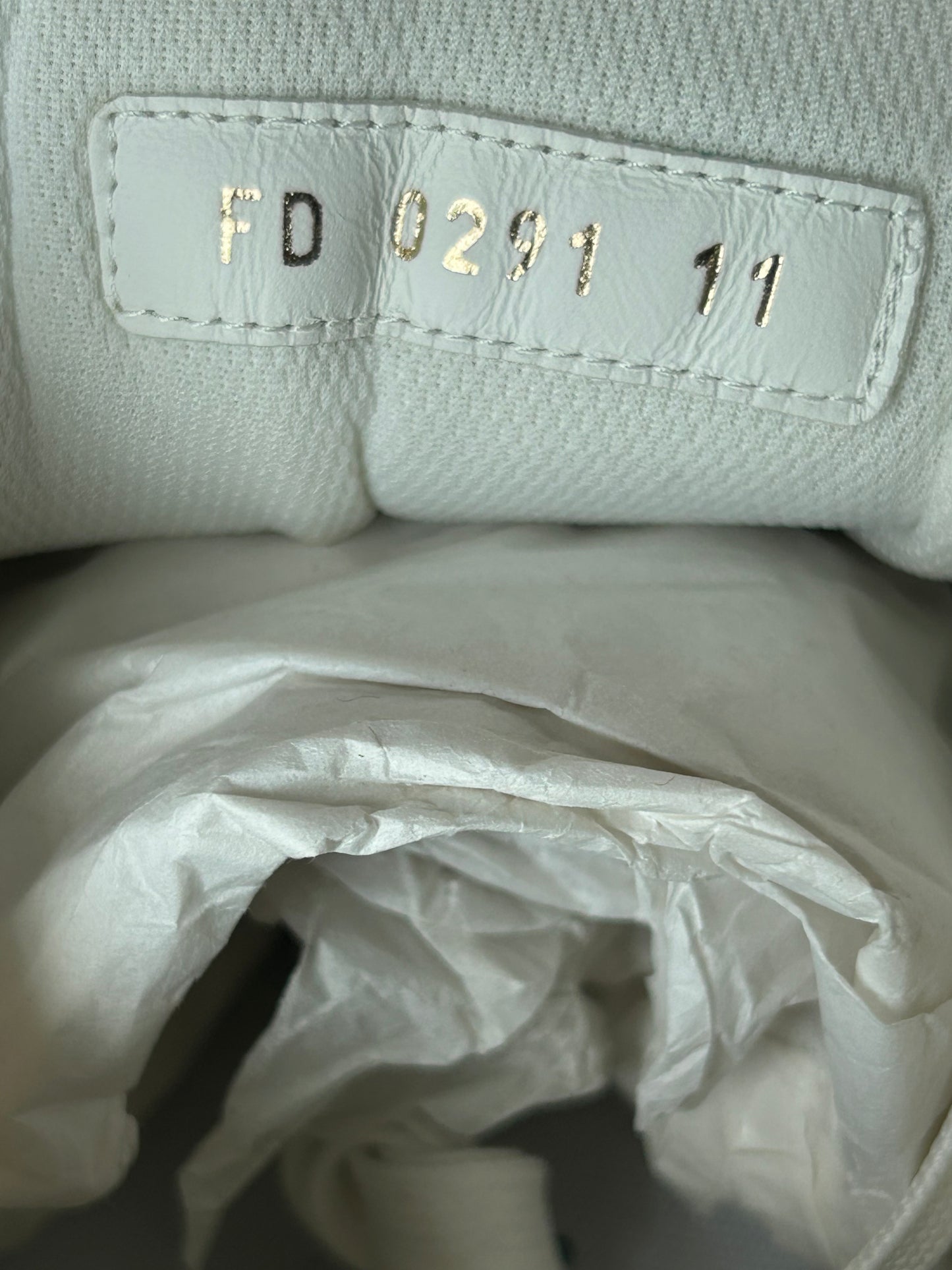 Louis Vuitton Blue & White Denim Monogram Trainers