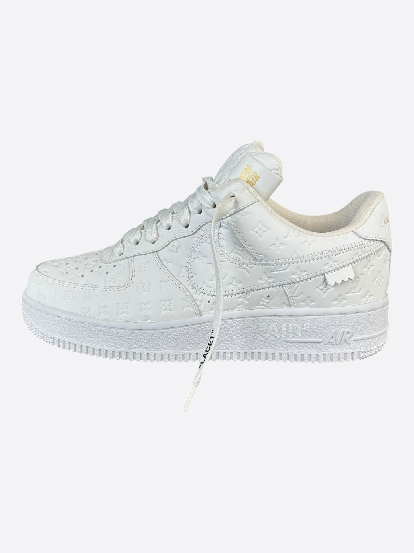 Louis Vuitton Nike White Monogram Air Force 1