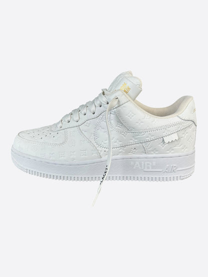 Louis Vuitton Nike White Monogram Air Force 1
