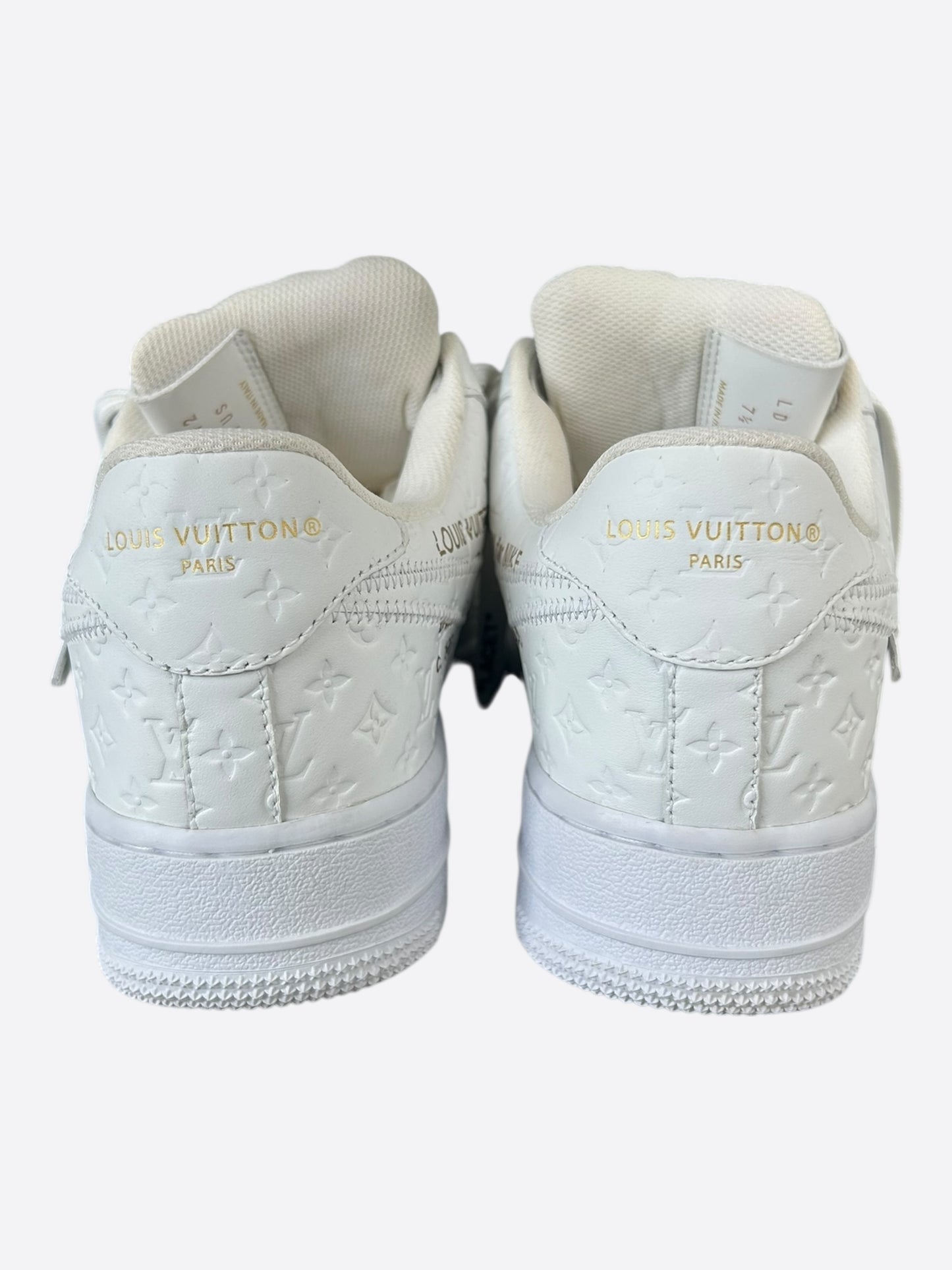 Louis Vuitton Nike White Monogram Air Force 1