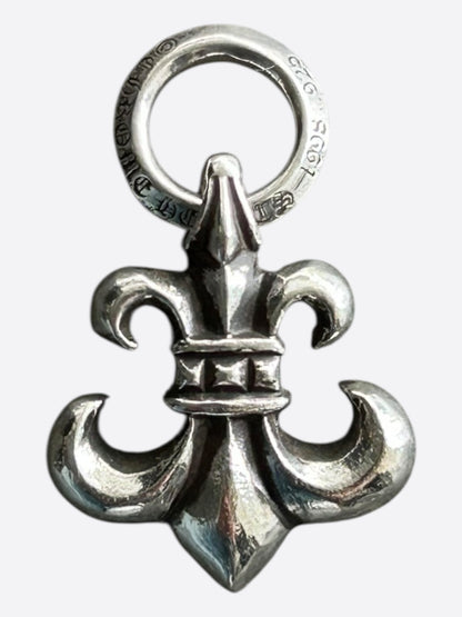 Chrome Hearts Silver Fleur Pendant