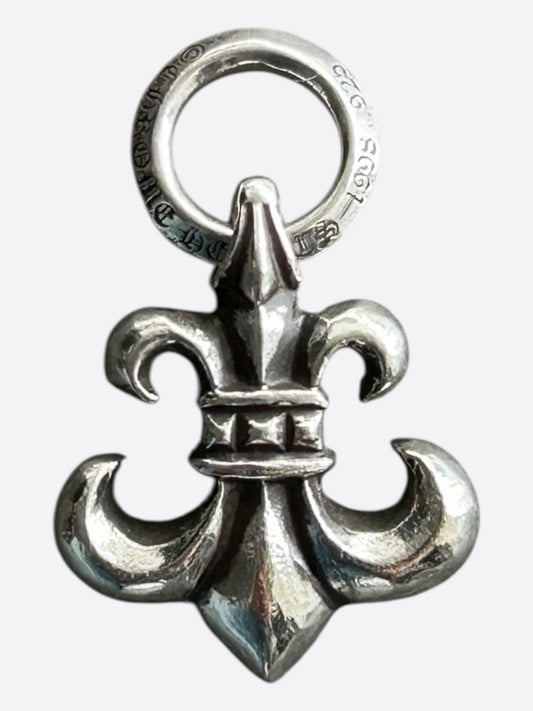 Chrome Hearts Silver Fleur Pendant