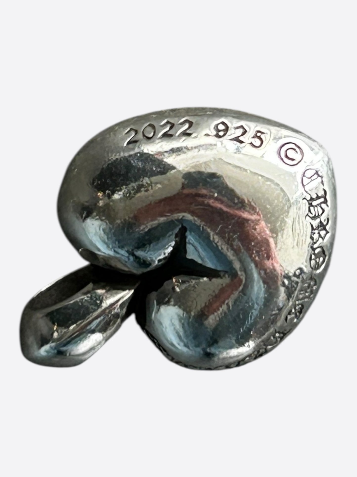 Chrome Hearts Silver Heart Pendant