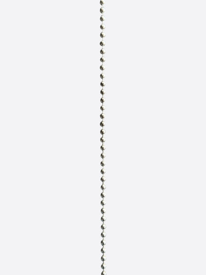 Chrome Hearts Silver Ball Necklace