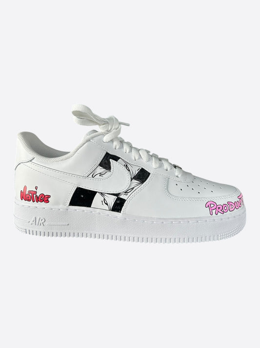 Matty Boy Nike White Hand Painted Air Force 1