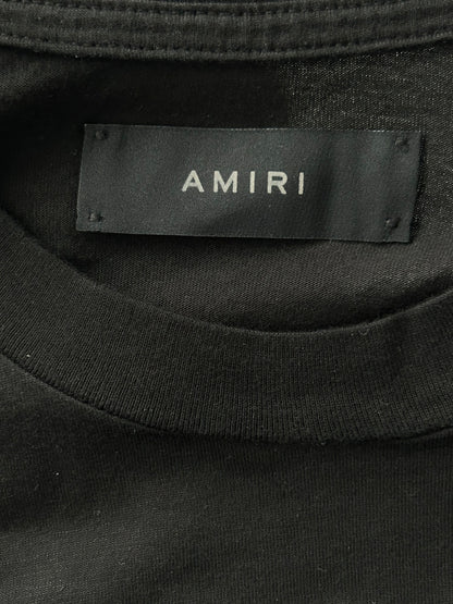 Amiri Black & Yellow MA Core Logo T-Shirt