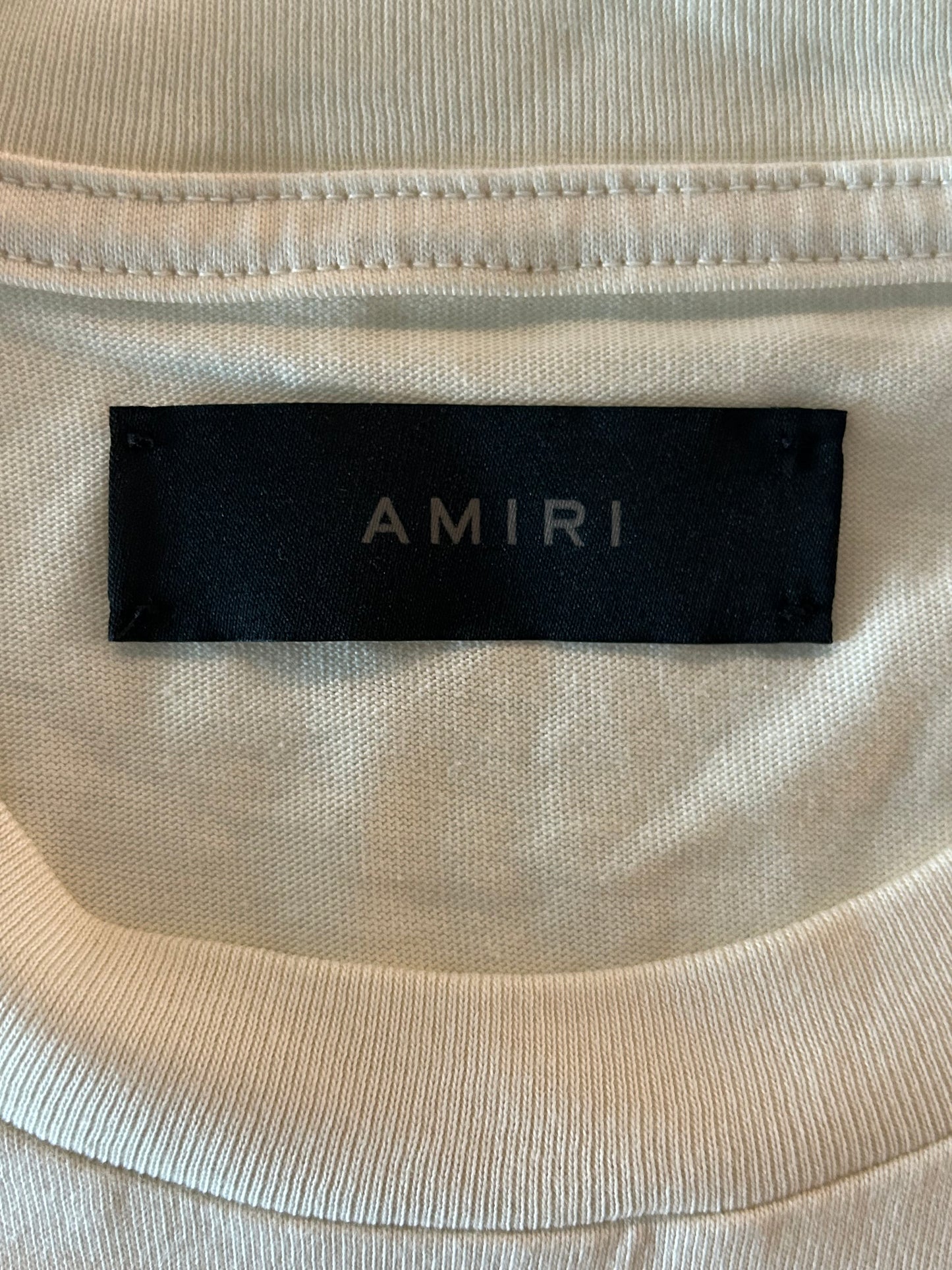 Amiri White & Navy Arts District T-Shirt