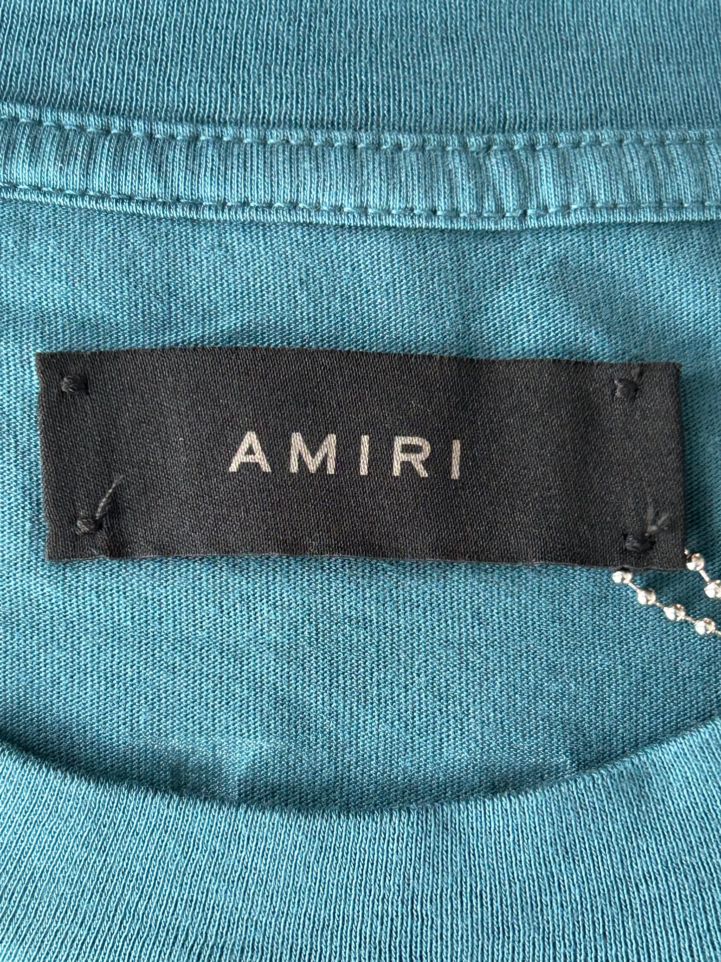 Amiri Eden Rock Blue & White St. Barthelemy T-Shirt