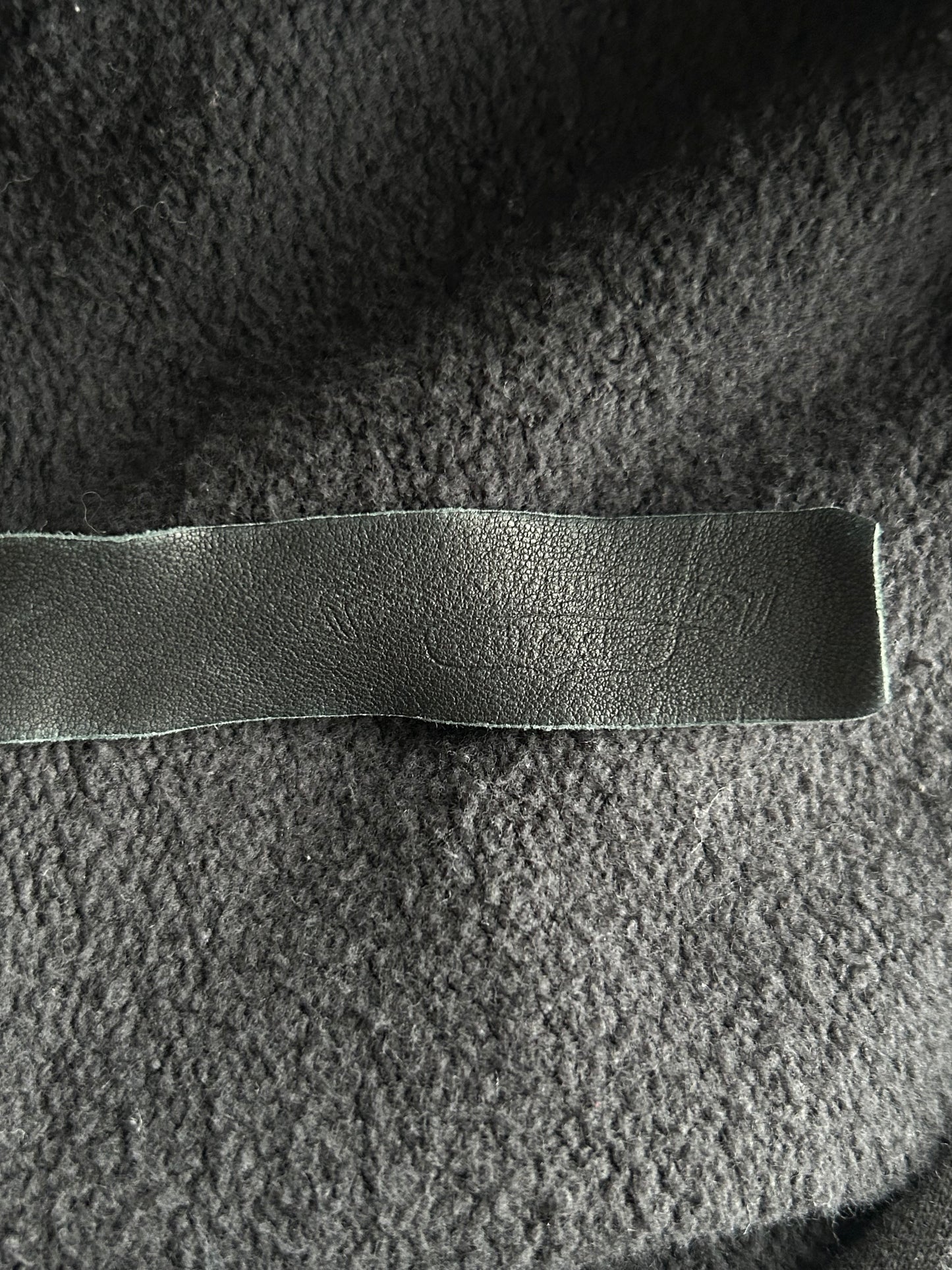 Chrome Hearts Black Triple Cross Patch Paper Jam Quarter Zip Sweater