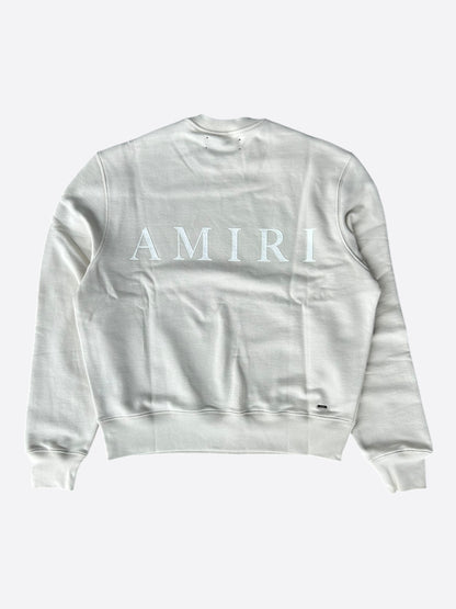 Amiri Beige MA Core Logo Sweater