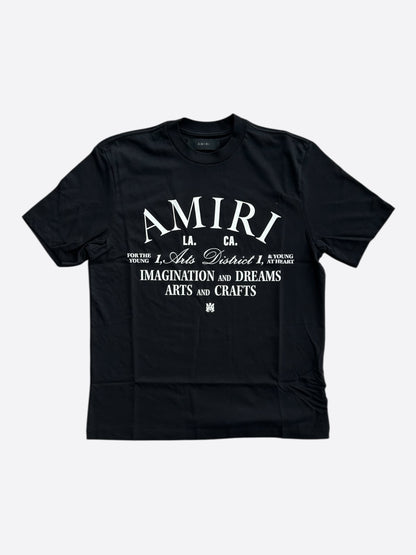 Amiri Black & White Arts District T-Shirt
