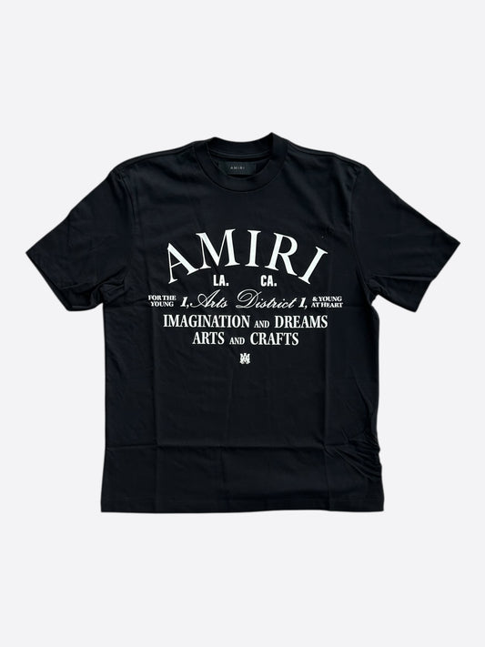 Amiri Black & White Arts District T-Shirt