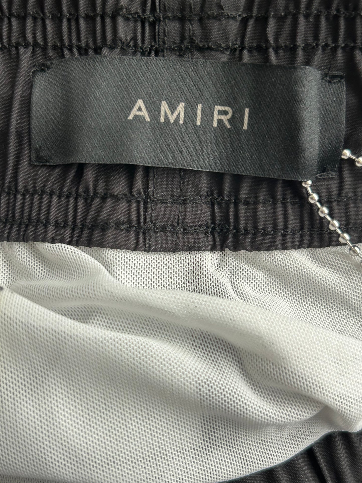 Amiri Black & Multicolor Fortune Logo Swimshorts