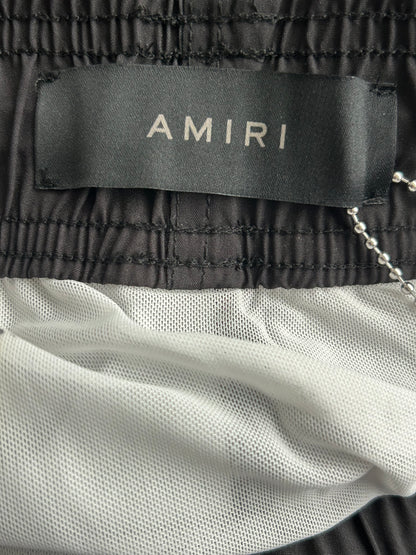 Amiri Black & Multicolor Fortune Logo Swimshorts