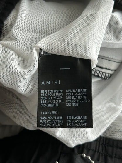 Amiri Black & Multicolor Fortune Logo Swimshorts