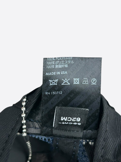 Amiri Navy & White Logo Trucker Hat