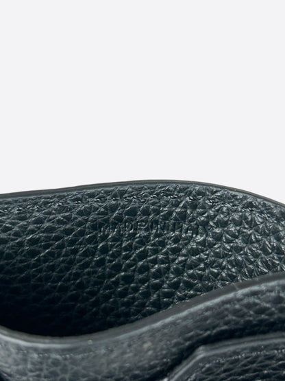 Amiri Black & Bandana Embroidered Leather Cardholder