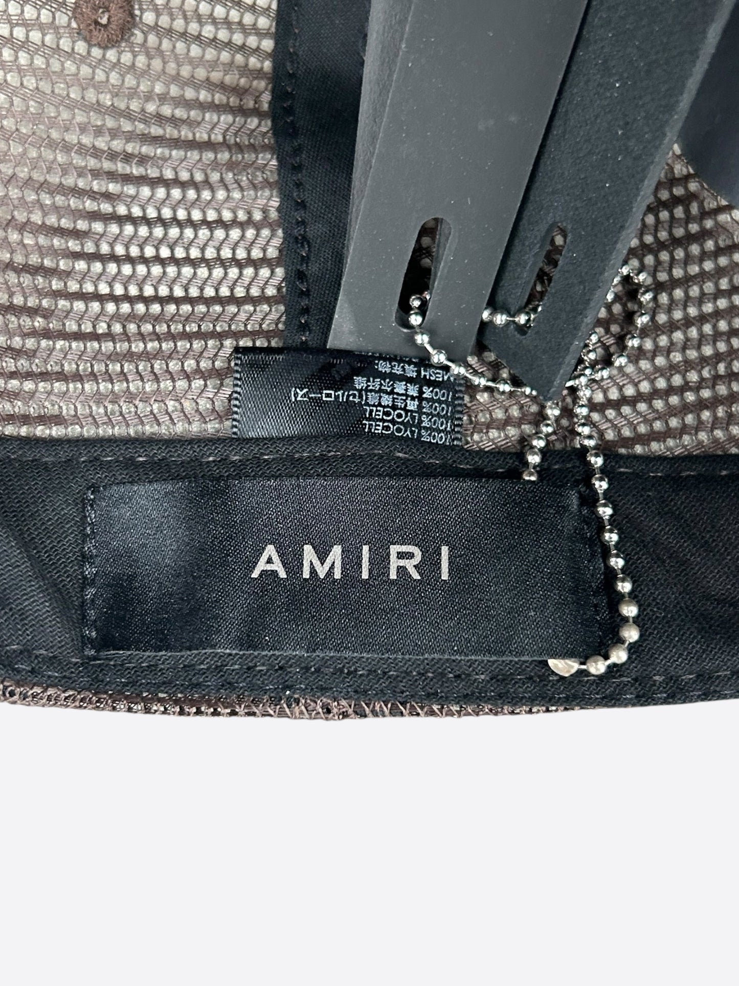 Amiri Brown & White Arts District Trucker Hat