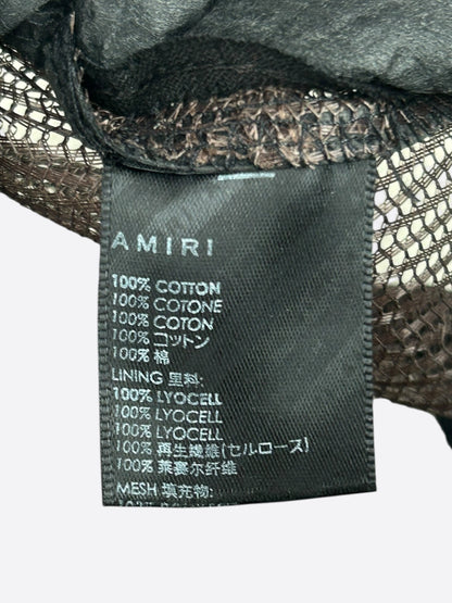 Amiri Brown & White Arts District Trucker Hat