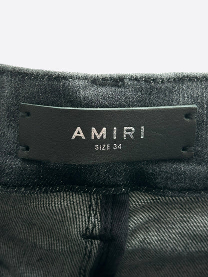 Amiri Storm Grey & Blue Patch MX1 Jeans
