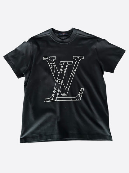 Louis Vuitton NBA Black & White Logo T-Shirt